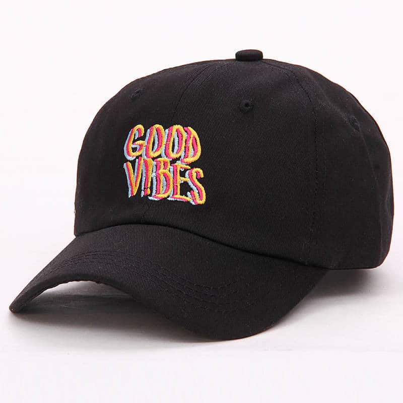 Good Vibes (3 Colors) | Dad Hats and Dad Caps